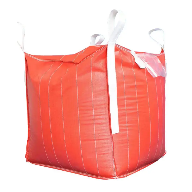 Anti-Static FIBC Bag Flat Bottom Polypropylene Jumbo Bag